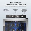 ZAFRO 145 Can Beverage Fridge, 4.4Cu.Ft Cooler with Adjustable Thermostat & Glass Door for Beer/Wine, Bar/Office - 3 of 4