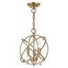Livex Lighting Aria 3 - Light Chandelier in  Antique Brass - 3 of 4