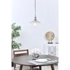 Elegant Lighting Waltz 1 light chrome Pendant - 2 of 4