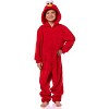 Sesame Street Character Union Suit Hooded 1 PC Pajama - 4 of 4
