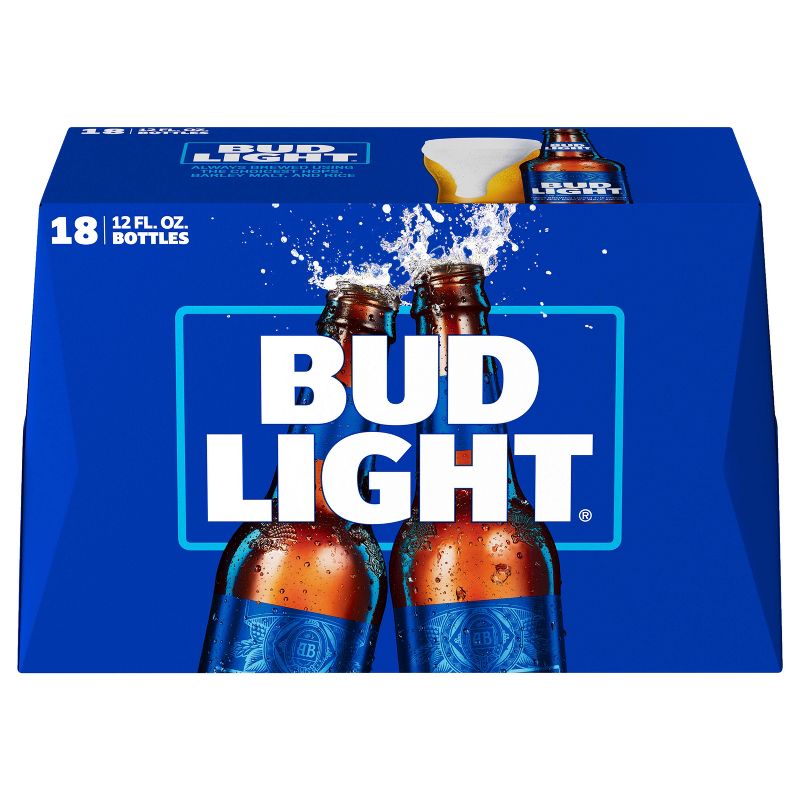 Bud Light Beer - 18pk/12 fl oz Bottles, 3 of 12