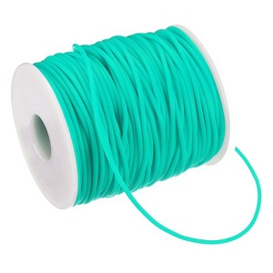 Unique Bargains Hollow Pipe Tubing Rubber Cord Silicone Stretchy Durable Elastic Beading Cord 1 Pc - 1 of 4