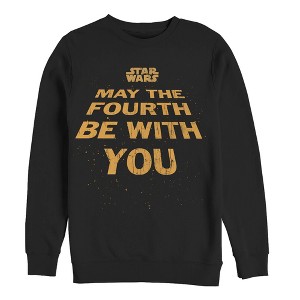 Men's Star Wars May the Fourth Opening Crawl Sweatshirt - 1 of 3