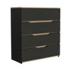 Depot E-Shop Drawer Dresser 35"H, Four Drawers, Superior Top - 2 of 4