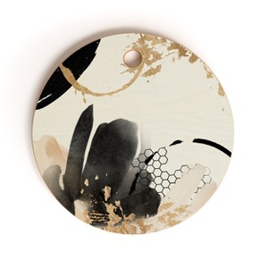 Sheila Wenzel-Ganny Black Ink Abstract Cutting Board - Deny Designs - 1 of 3