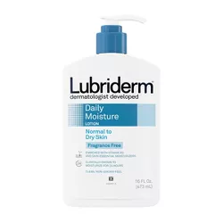 Lubriderm Daily Moisture Body Lotion - Unscented - 16 fl oz