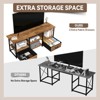 Huxxion " TV Stand with Drawers - 2 of 4