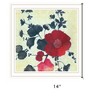 HomeRoots Japanese Blossoms White Framed Print Wall Art - 3 of 4
