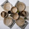 Gibson Home Woodlands Round 16-Piece Melamine Dinnerware Set - 3 of 4