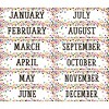 Teacher Created Resources® Confetti Monthly Headliners, 12 Per Pack, 3 Packs - 2 of 2