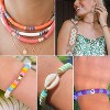 6000 Pcs Clay Beads Bracelet Making Kit, 24 Colors Clay Bead for Jewelry Making, Crafts Gifts for Girls Ages 6-12 - 2 of 4