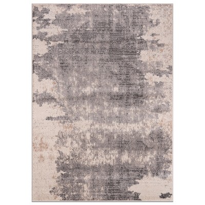 World Rug Gallery Distressed Abstract Area Rug