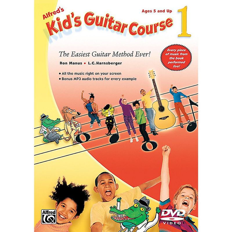 Alfred Alfred's Kid's Guitar Course 1 DVD, 1 of 2
