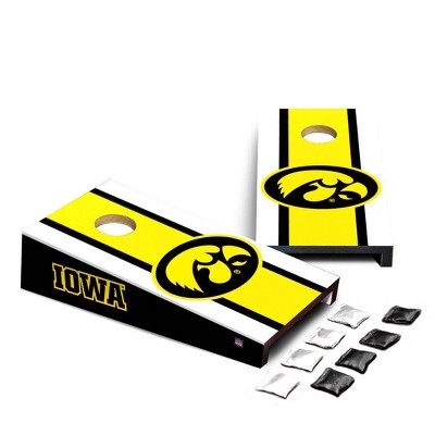 NCAA Iowa Hawkeyes Desktop Cornhole Board Set