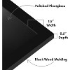 Americanflat 16x22 Picture Frame with Polished Plexiglass - Black Picture Frame - Wide Photo Frames Made of Engineered Wood  - Epic Collection - Black - 4 of 4