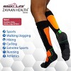 Bison Life Over The Calf Graduated Compression Socks for Women & Men, Anti-fatigue (15-20 mm/Hg),  5 Pairs - 3 of 4