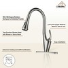 CASAINC Deck Mounted 1-Hole Single Handle Pull-out Kitchen Faucet - 3 of 4