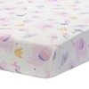 Bedtime Originals Elephant Dreams 3-Piece Pink Nursery Baby Crib Bedding Set - 4 of 4