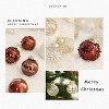 25-Pack Shatterproof Christmas Ball Ornaments, 2.36-Inch 6-Color Mixed Set for Holiday Displays and Table Centerpieces - 4 of 4