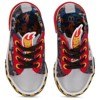 Hot Wheels Toddler Boy Sneakers - Cars, Trucks, Tracks and Engines - Checkered Flag Race Car Lace Up Kids Sneakers - 2 of 4