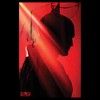 Juniors Womens The Batman Red and Black Silhouette Side Profile T-Shirt - 2 of 4
