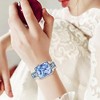 HTUTWOO Personality Embroidery Apple Watch Bands, Sports Watch Straps 38/40/41/42/44/45/46/49mm, for iWatch Series 11 10 9 8 7 6 5 4 3 2 1 SE Ultra - 3 of 4