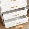 Tall Dresser for Bedroom & Closet - Soft-Close Drawers, Anti-Tip Kit, Space-Saving Storage Organizer - 4 of 4