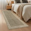 Machine Washable Rugs for Living Room Minimalist Geometric Bordered Indoor Carpet - 2 of 4