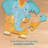 HABA Wooden Puzzle Elephant - 2 in 1 Reversible Puzzles for Kids Ages 4-6, Durable Educational Toys and Wooden Montessori Toys - 4 of 4