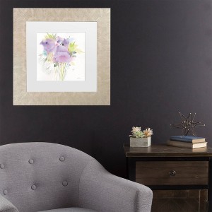 Trademark Fine Art Sheila Golden Summers Gift Matted Framed Art - 1 of 4