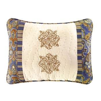 C&F Home Siena Floral Embroidered Throw Pillow
