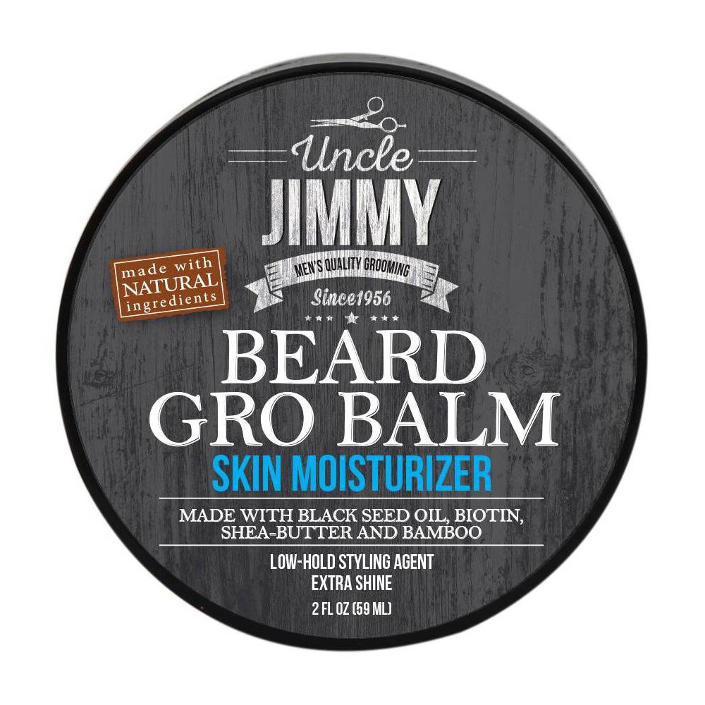 Photos - Hair Styling Product Uncle Jimmy Beard Balm Conditioner - 2oz