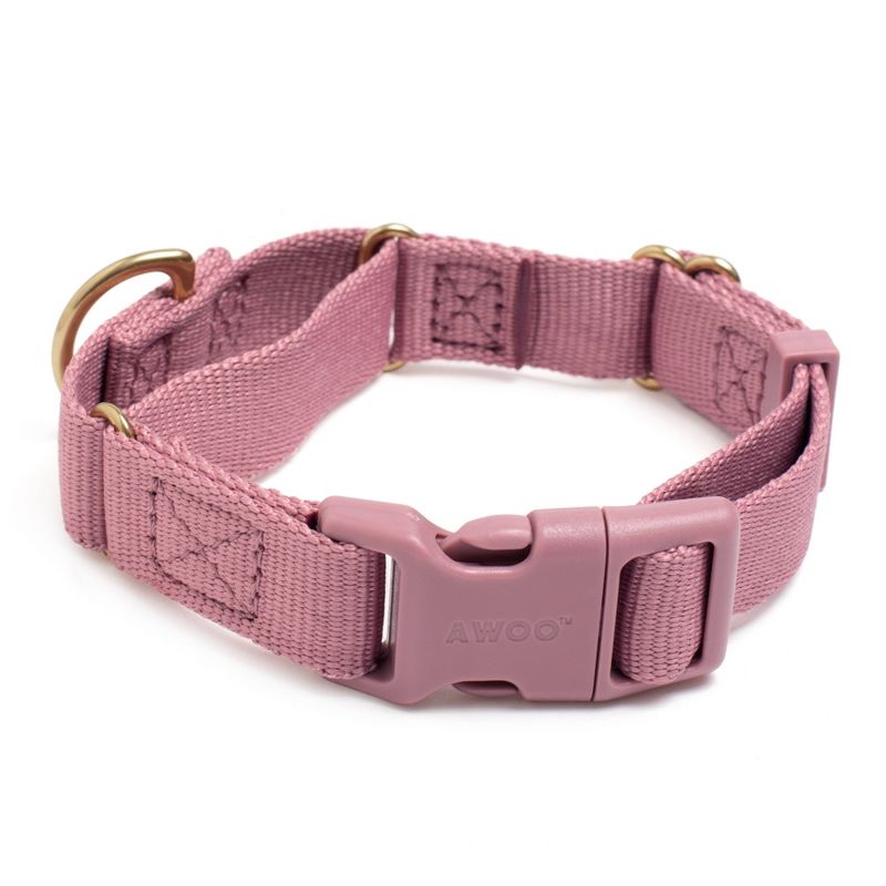 AWOO Marty Recycled Martingale Dog Collar, 3 of 11