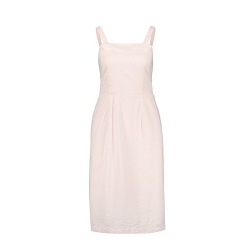 Hope & Henry Womens' Seersucker Sheath Dress (light Pink Seersucker, 12 ...
