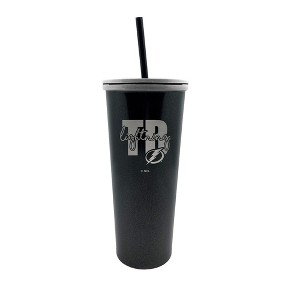 NHL Tampa Bay Lightning 24oz New Onyx Skinny Tumbler with Straw - 1 of 4