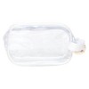 Horizon Group Clear White Plastic Single Zip Travel Pouch - 4 of 4