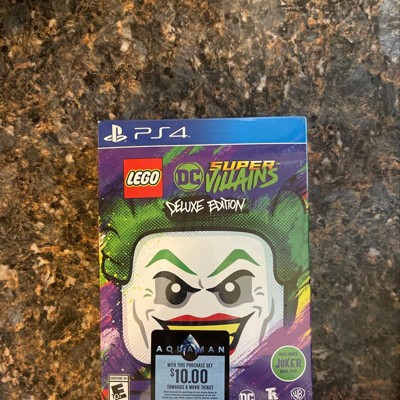 Lego Dc Super villains deluxe Edition Playstation 4 Target