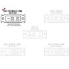 Monoprice HDMI Male to DVI-D Single Link Female Adapter, Compatible to Computer's Video Card, DVD Player, Blu-Ray Disc Player - 4 of 4