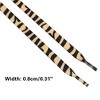 INSPIRE CHIC Leopard Print Flat Shoe Laces for Sneakers 0.31'' 1 Pair - 3 of 4