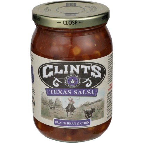 Clint's Black Bean & Corn Salsa - Case of 6 - 16 oz - image 1 of 1