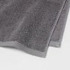 Everyday Bath Towel Dark Gray - Room Essentials™ : Target