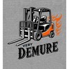 Very Demure Forklift Adult Crew Neck Short Sleeve Tee - 2 of 2