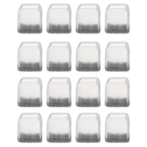 Unique Bargains Non-Slip Noise Reduction Chair Leg Protect Square Floor Pads 16 Pcs - 1 of 3