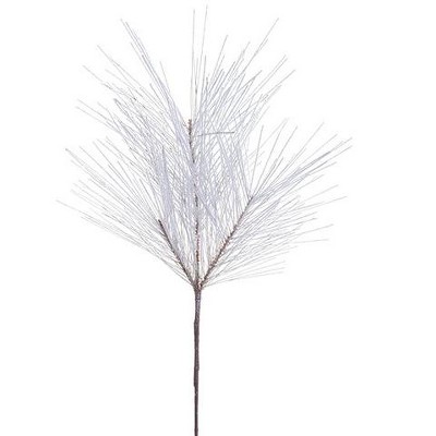 Allstate Floral 28" Flocked Long Needle Pine Christmas Spray