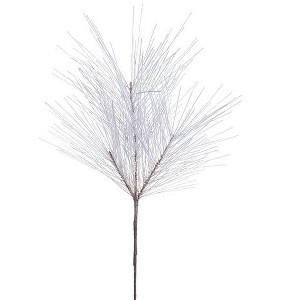 Allstate Floral 28" Flocked Long Needle Pine Christmas Spray - 1 of 1