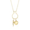 Ross-Simons Italian 14kt Yellow Gold Charm-Compatible Cable-Chain Necklace. 18 inches - 3 of 4
