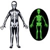Joyfy Halloween Kids Scary 3D Skeleton Costume for Boys, Toddlers Skeleton Costume for Halloween Dress Up - 3 of 4
