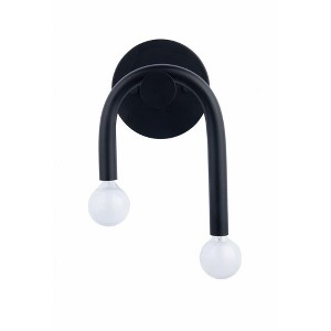 Brio Lighting Caboche 2 - Light Sconce in  Black - 1 of 1