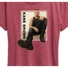 Women's - Kane Brown - Country Music Artist Portrait Short Sleeve Graphic T-Shirt - image 2 of 4