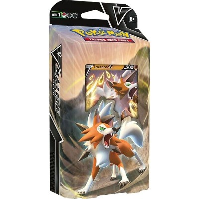 Pokemon Crashing Fangs Lycanroc V Battle Deck